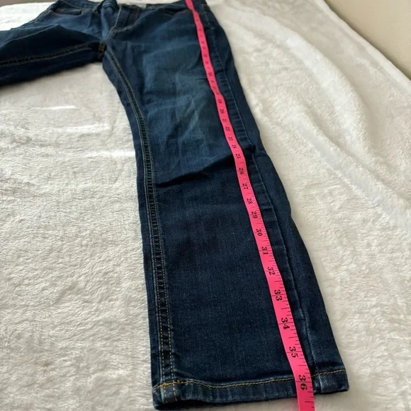 Free People Jeans Straight Leg Dark Wash 61855-16515125 Size 28 - Picture 13 of 14